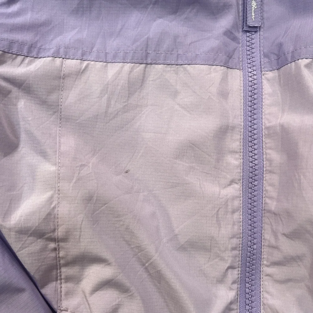 Eddie Bauer‎ S 7/8Girls Kids 3-in-1 Jacket Light Weight Windbreaker Rain Plum499